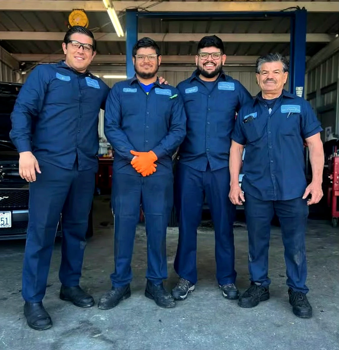 Perez Automotive team